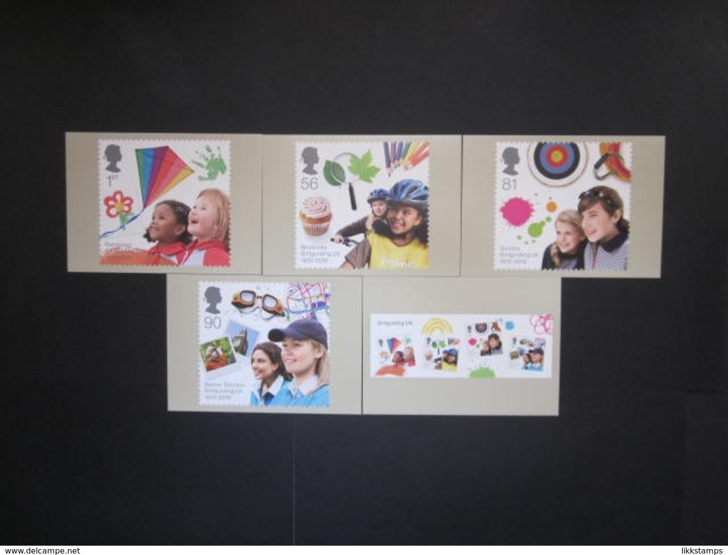 2010 CENTENARY OF GIRL GUIDING P.H.Q. CARDS UNUSED, ISSUE No. 331 #00779 - Cartes PHQ