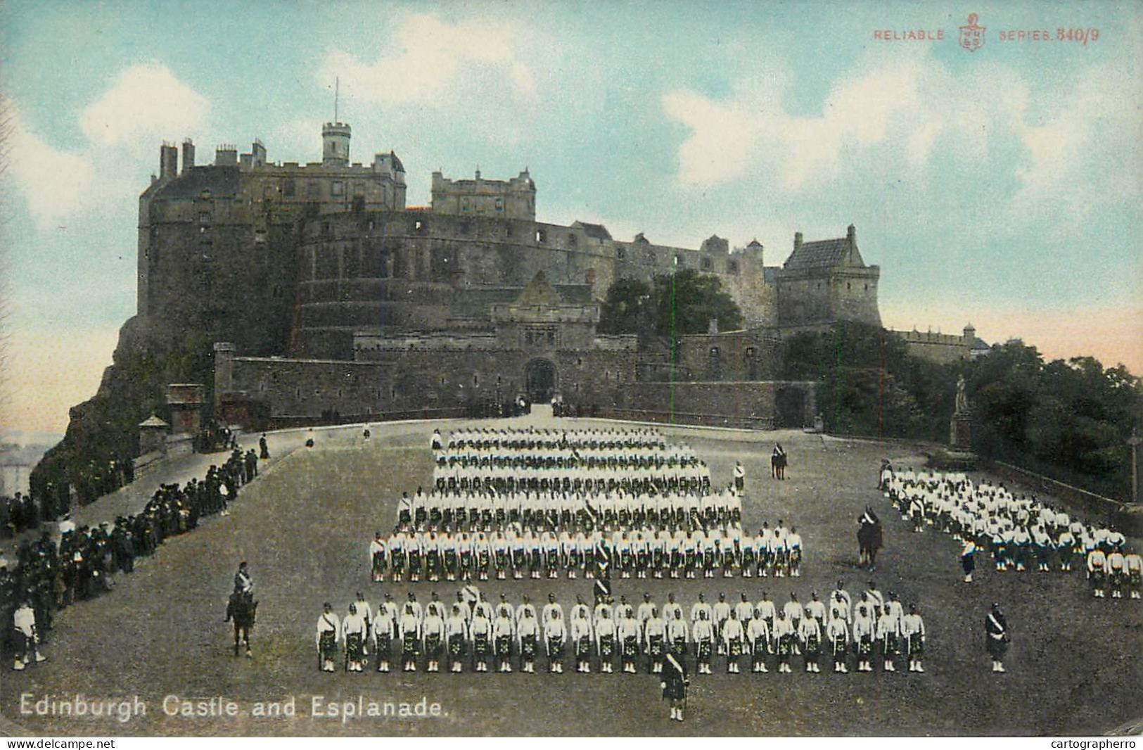 Scotland Edinburgh Castle Military Parade Quilt - Midlothian/ Edinburgh