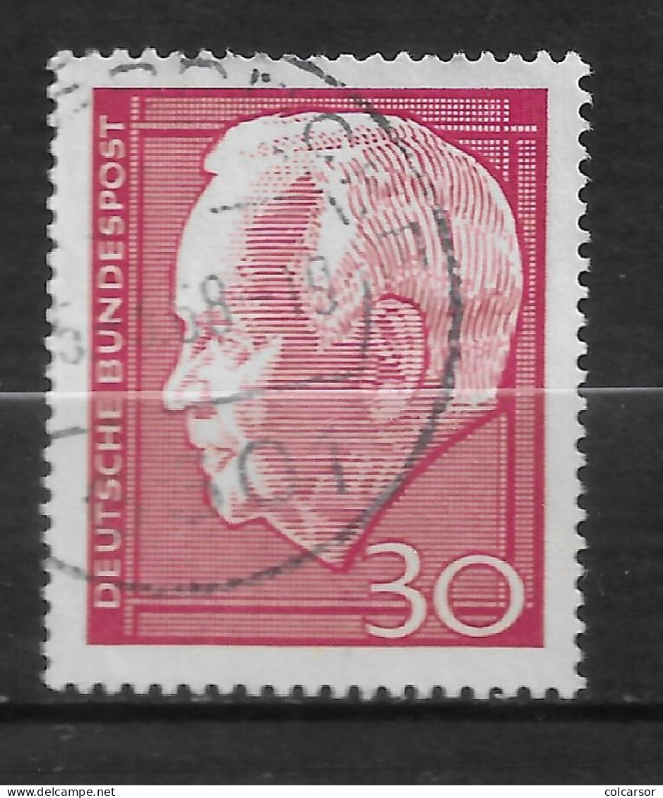 ALLEMAGNE FÉDÉRALE  N°  407 "LÜBKE " - Used Stamps