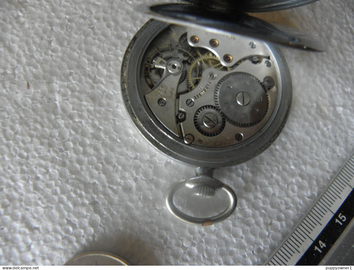 Montre Gousset INIS Mécanisme Fonctionner - Antike Uhren