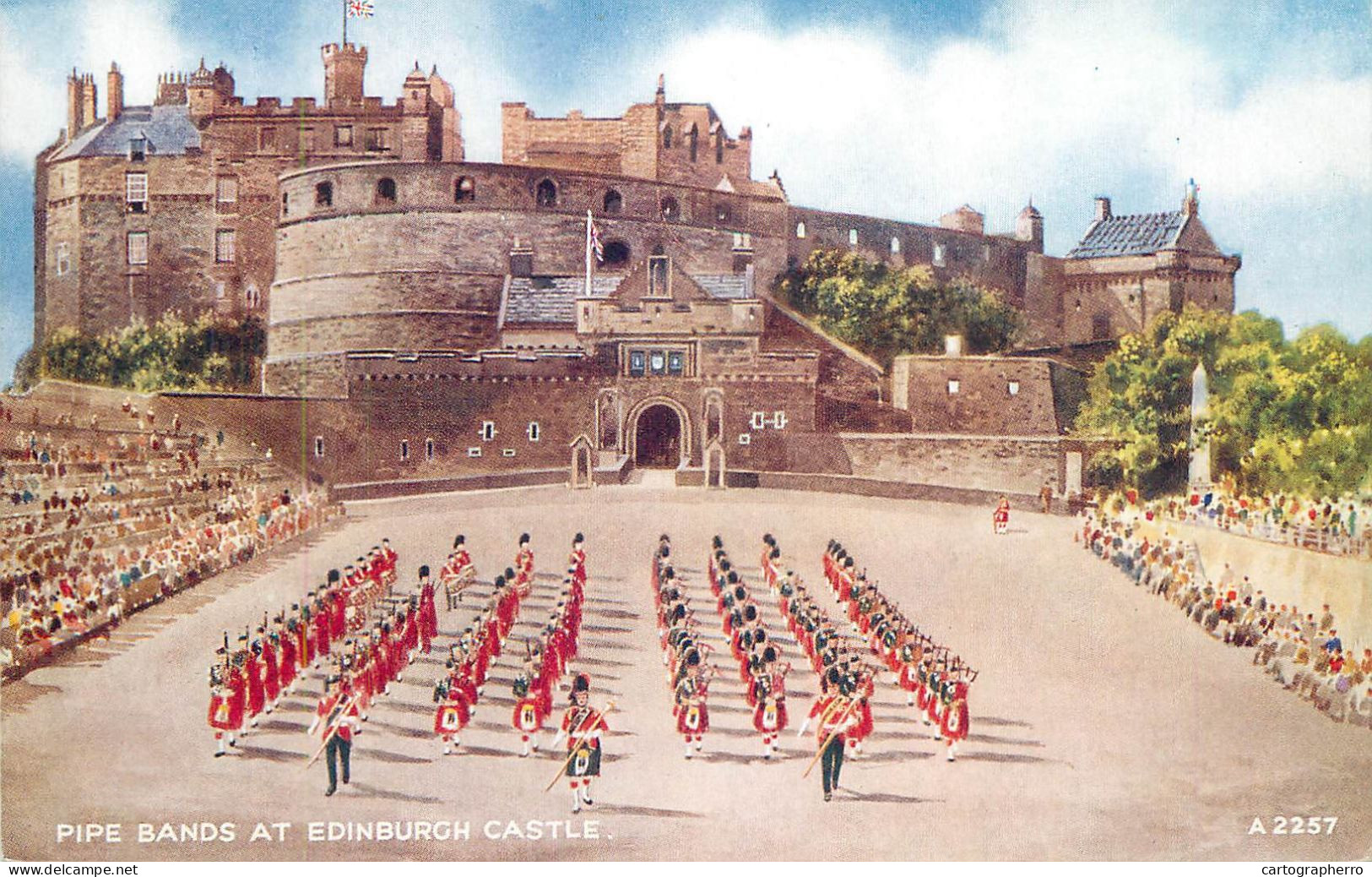 Scotland Edinburgh Castle Pipe Bands - Midlothian/ Edinburgh