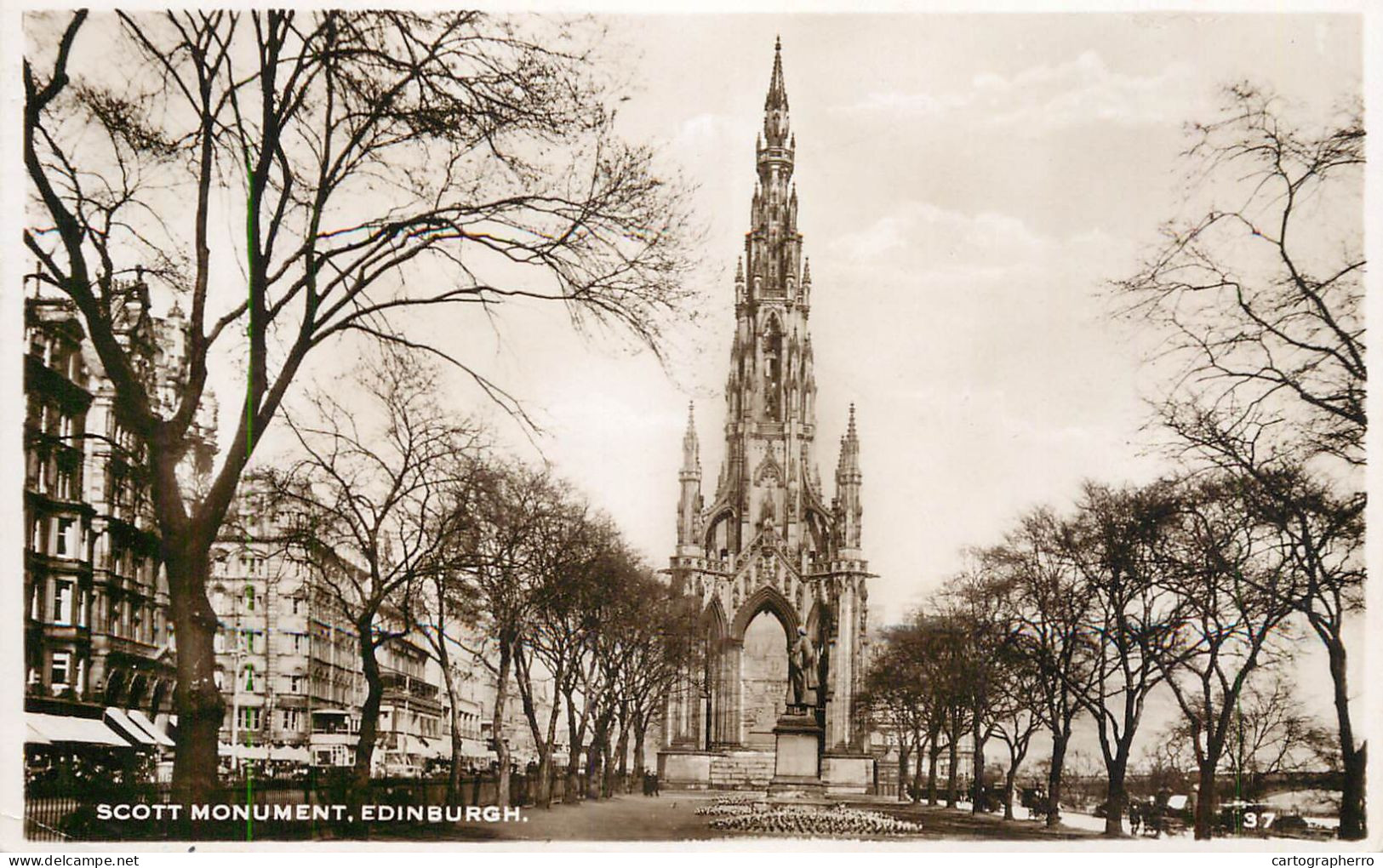 Scotland Edinburgh Scott Monument - Midlothian/ Edinburgh