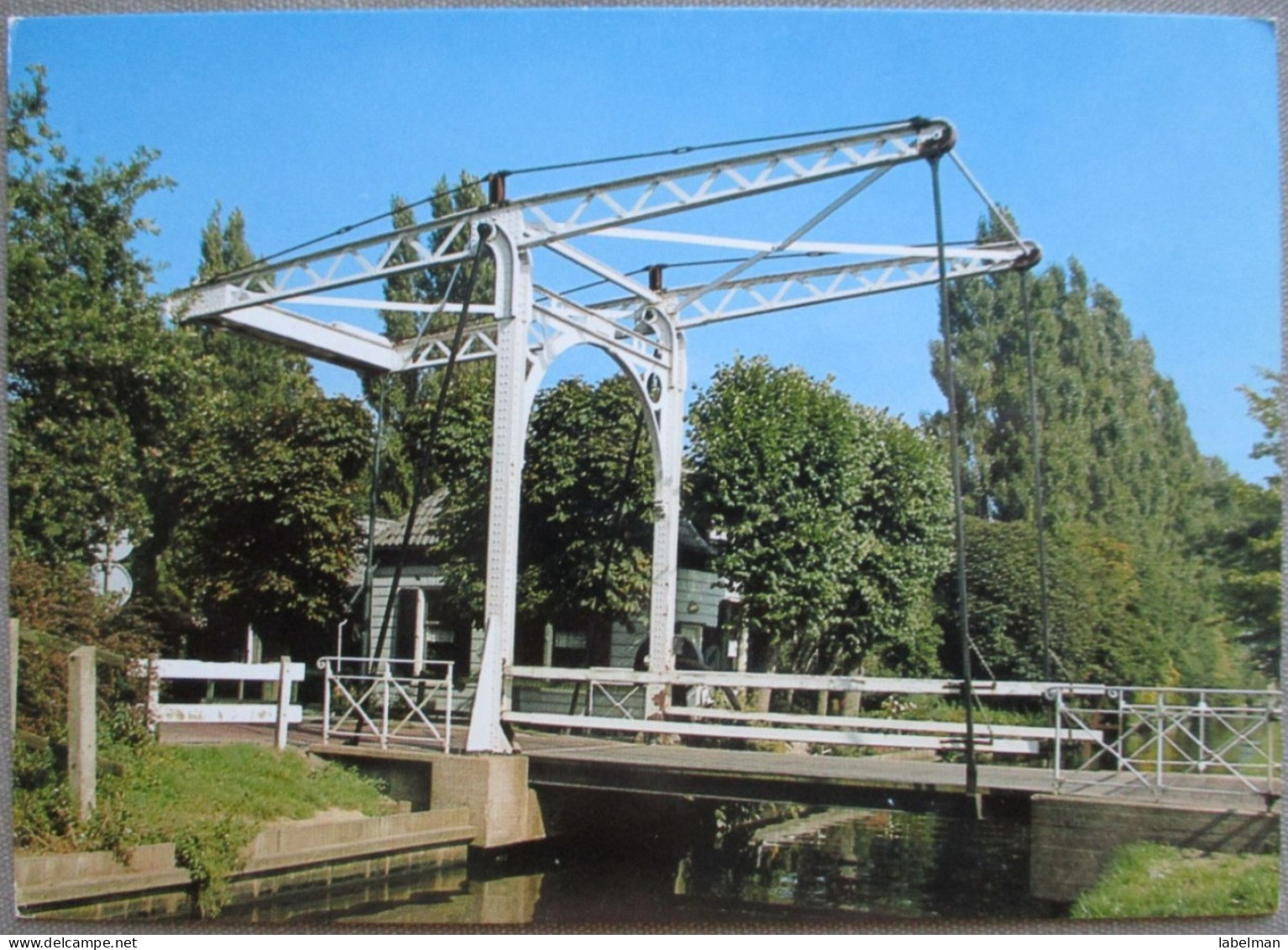 HOLLAND NETHERLAND BREUKELEN DANNE BRIDGE ANSICHTSKARTE POSTCARD CARTOLINA ANSICHTSKARTE CARTE POSTALE POSTKARTE CARD - Breukelen