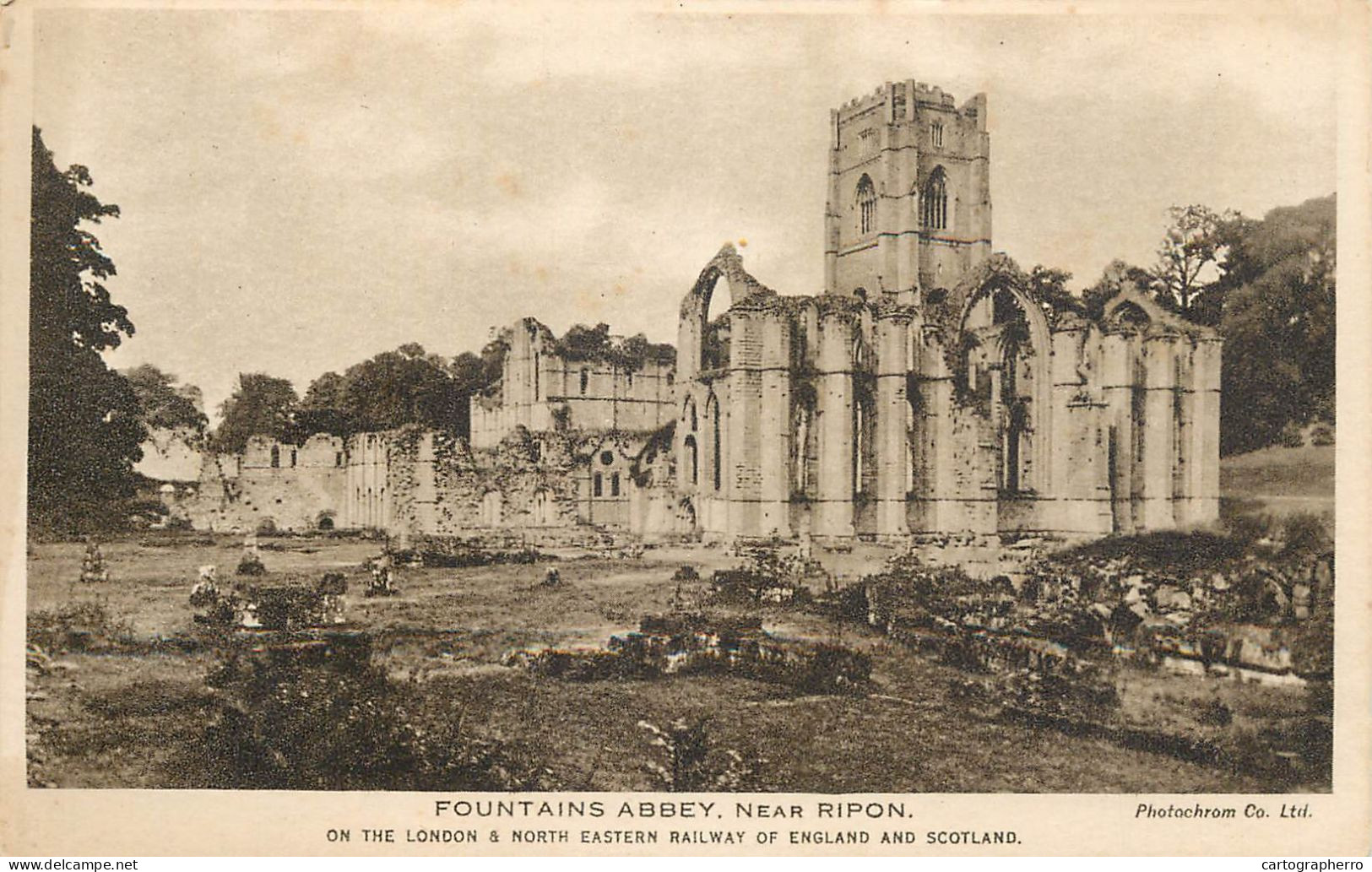 Scotland Edinburgh Fountains Abbey Near Ripon - Midlothian/ Edinburgh