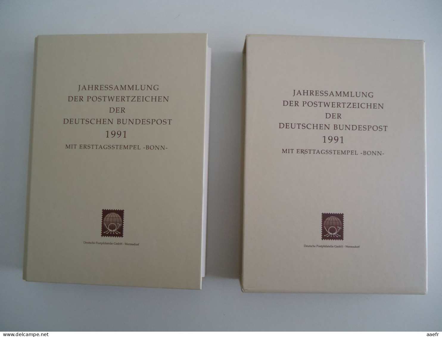 Allemagne 1991 - Jahressamlung Der Postwertzeichen Der Deutschen Bundespost Mit Ersttagstempel - Bonn - - Collezioni (in Album)