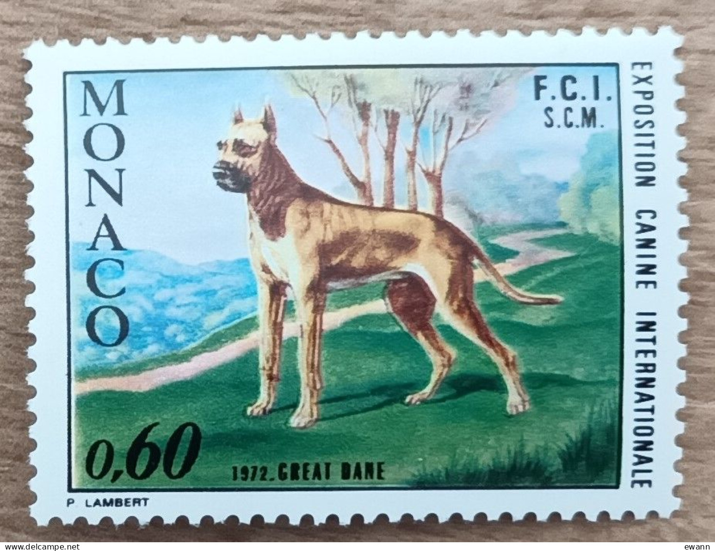 Monaco - YT N°880 - Exposition Canine Internationale - 1972 - Neuf - Nuovi