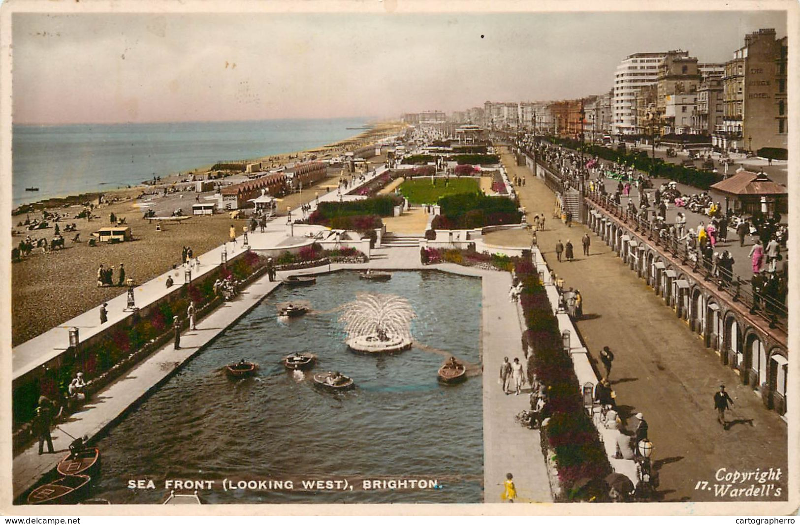 England Brighton Sea Front Fountain - Brighton