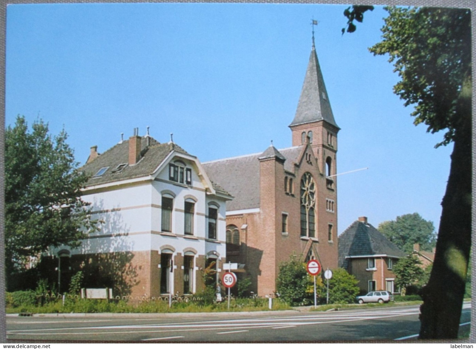 HOLLAND NETHERLAND BREUKELEN REFORMED CHURCH ANSICHTSKARTE POSTCARD CARTOLINA ANSICHTSKARTE CARTE POSTALE POSTKARTE CARD - Breukelen