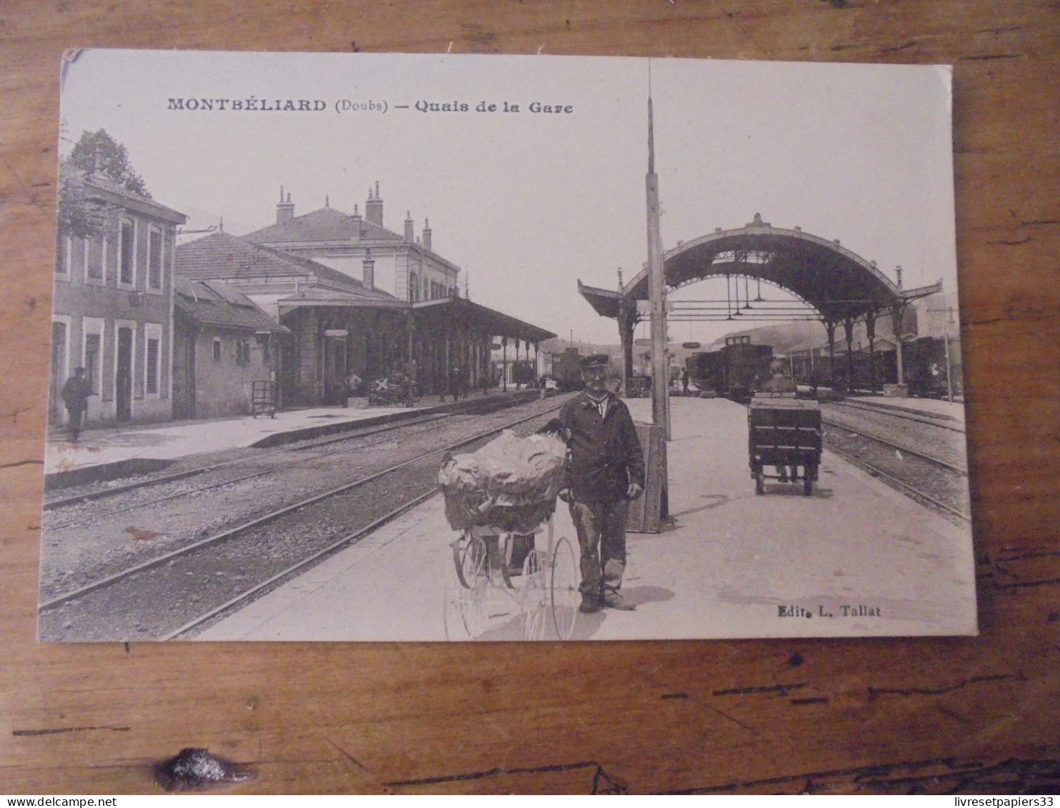 CPA (25)  Montbéliard - Quai De La Gare - Montbéliard