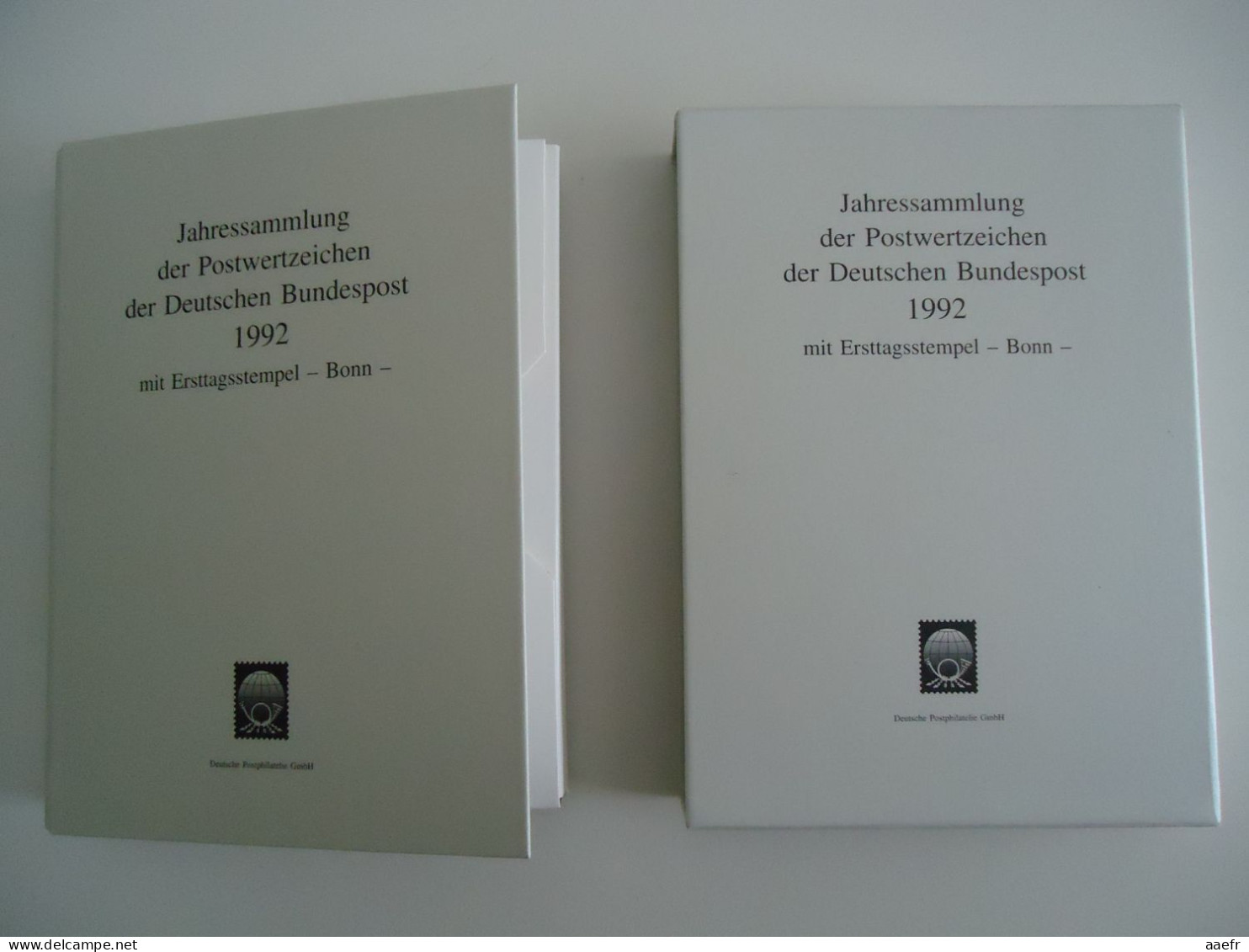 Allemagne 1992 - Jahressamlung Der Postwertzeichen Der Deutschen Bundespost Mit Ersttagstempel - Bonn - - Sammlungen (im Alben)