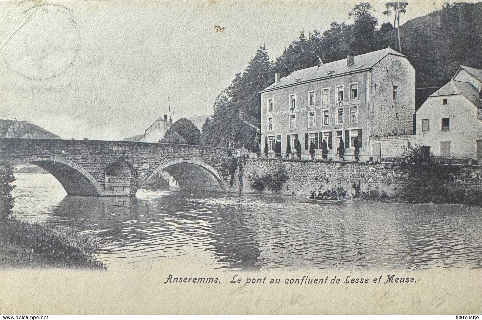 Anseremme Le Pont Au Confluent De Lesse  Et Meuse - Dinant