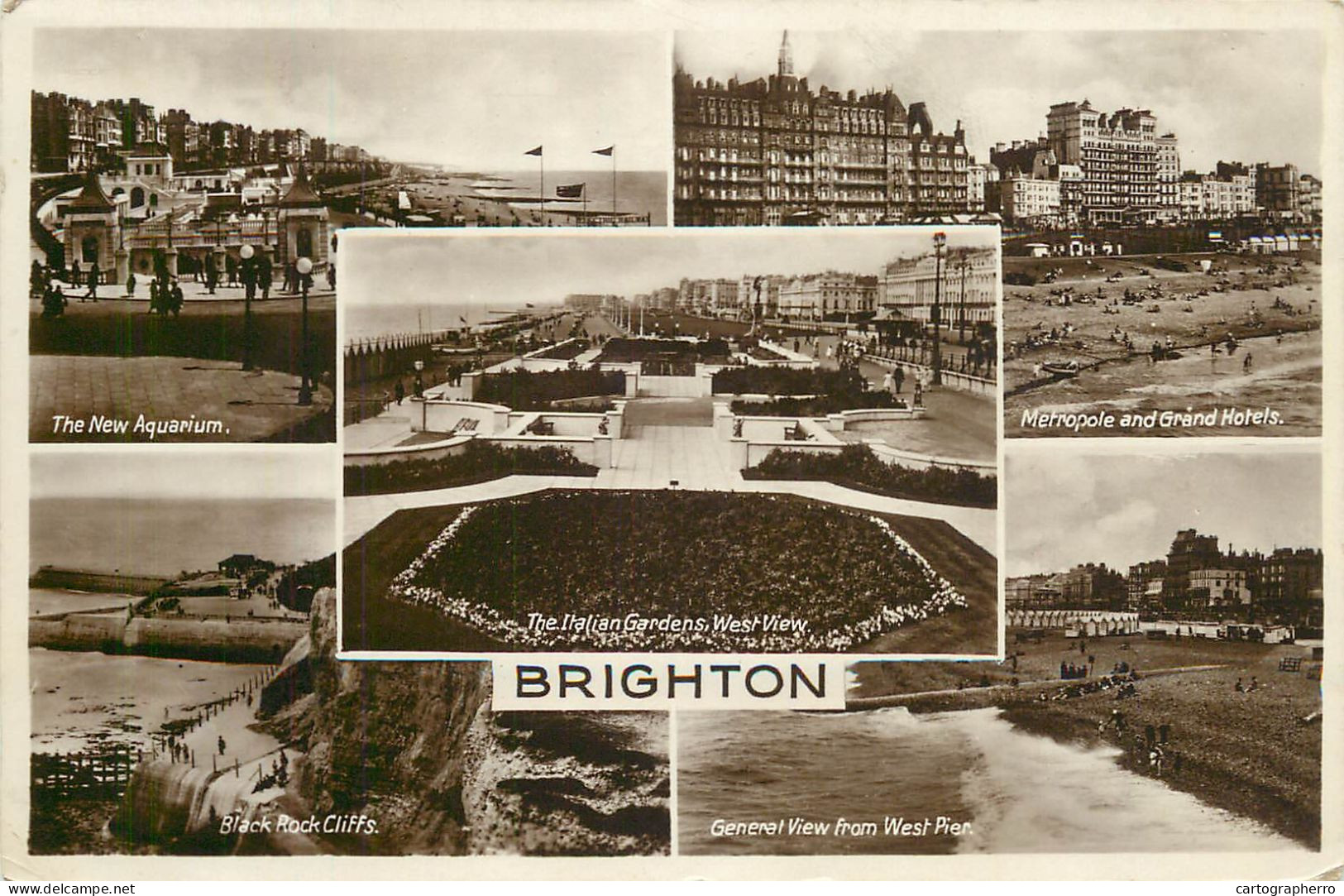 England Brighton Black Rock Cliffs - Brighton