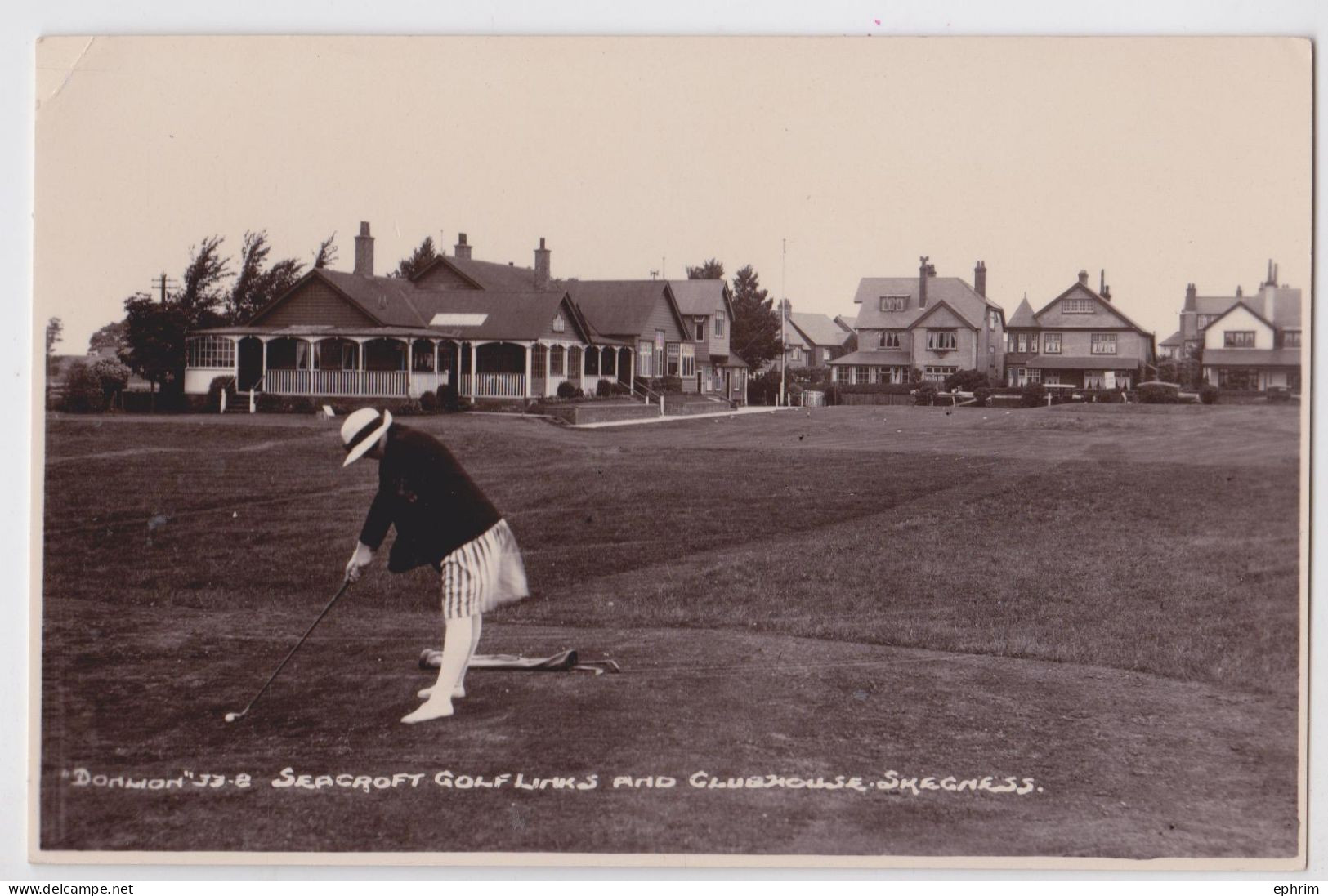 Skegness Seacroft Golf Links And Clubhouse Golfeuse Terrain De Sport - Andere & Zonder Classificatie