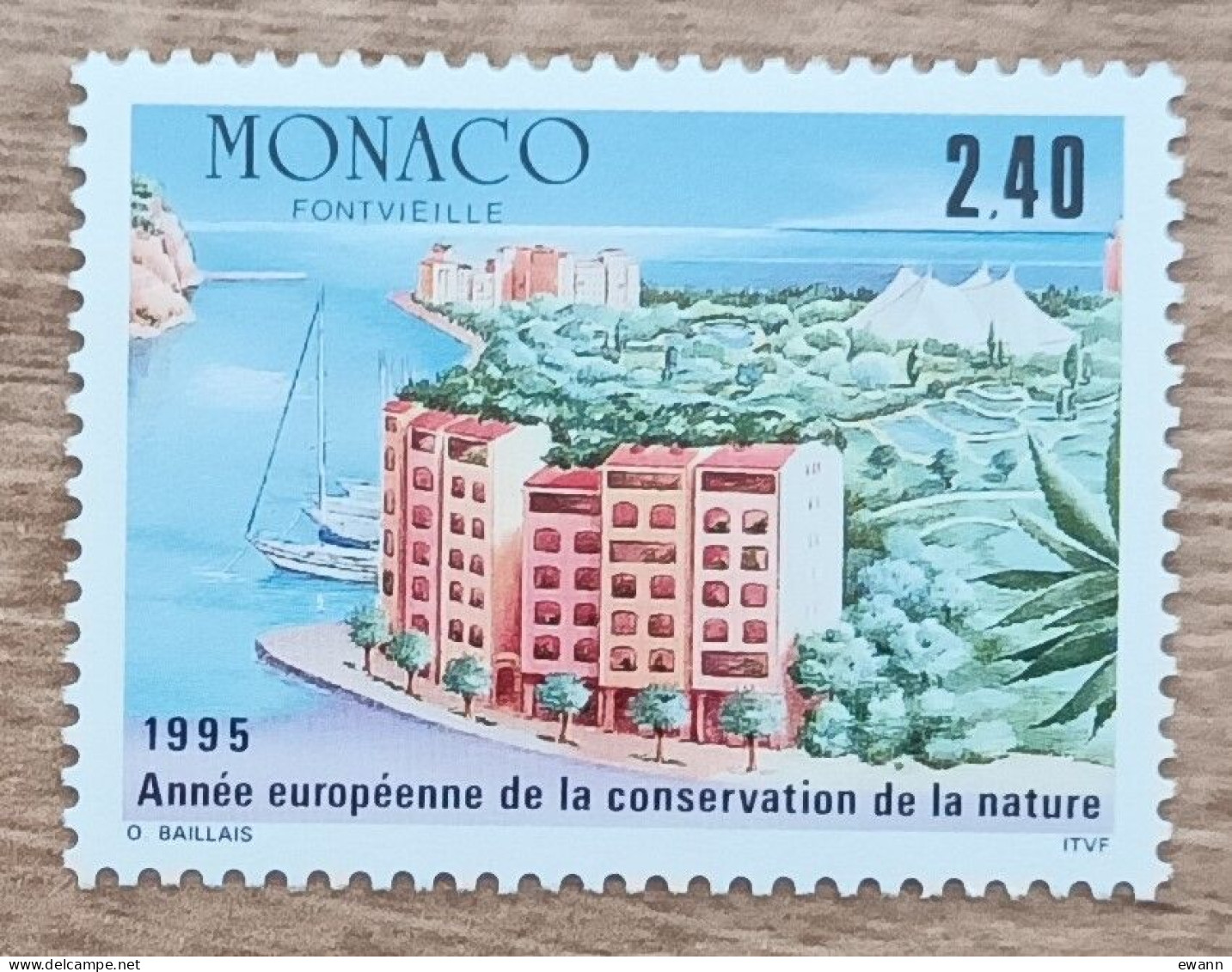 Monaco - YT N°1979 - Année Européenne De La Conservation De La Nature - 1995 - Neuf - Neufs