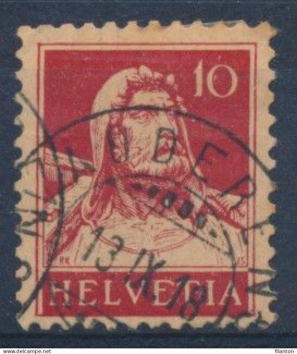 HELVETIA - SBK Nr 126 II - "AUDEREN" - (ref. JOH 199) - Used Stamps