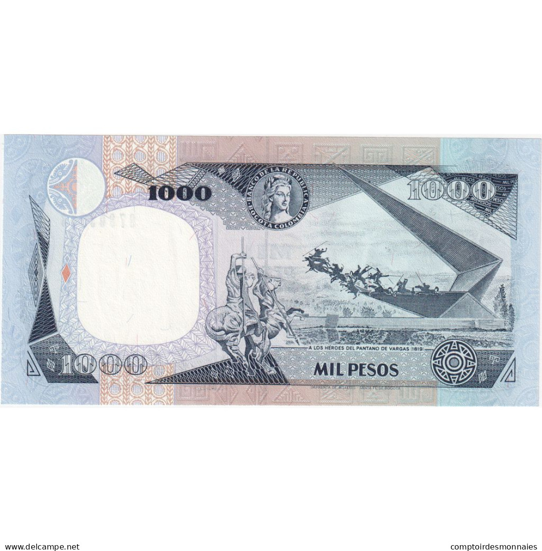 Colombie, 1000 Pesos, 1995, 1995-10-02, KM:438, NEUF - Kolumbien