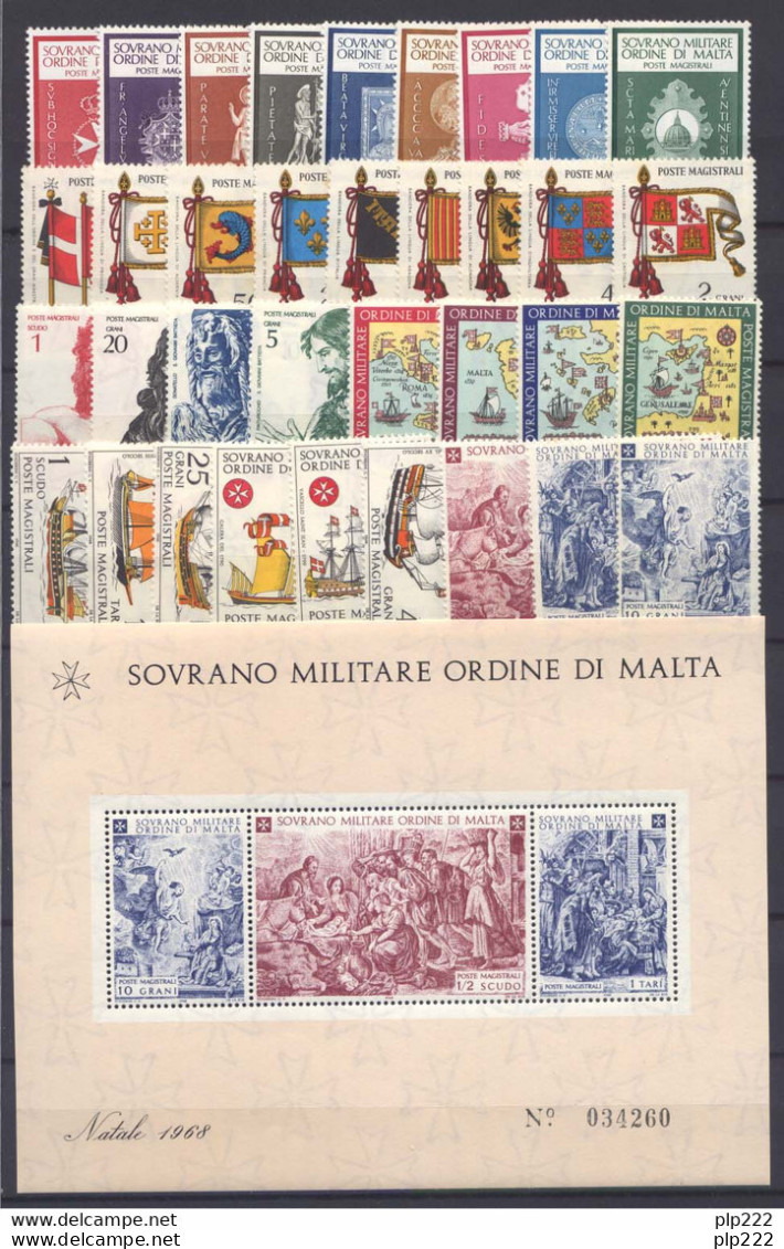 SMOM 1966/85 Collezione Completa / Complete Collection MNH/** VF OFFERTA SPECIALE - SPECIAL OFFER - Malte (Ordre De)