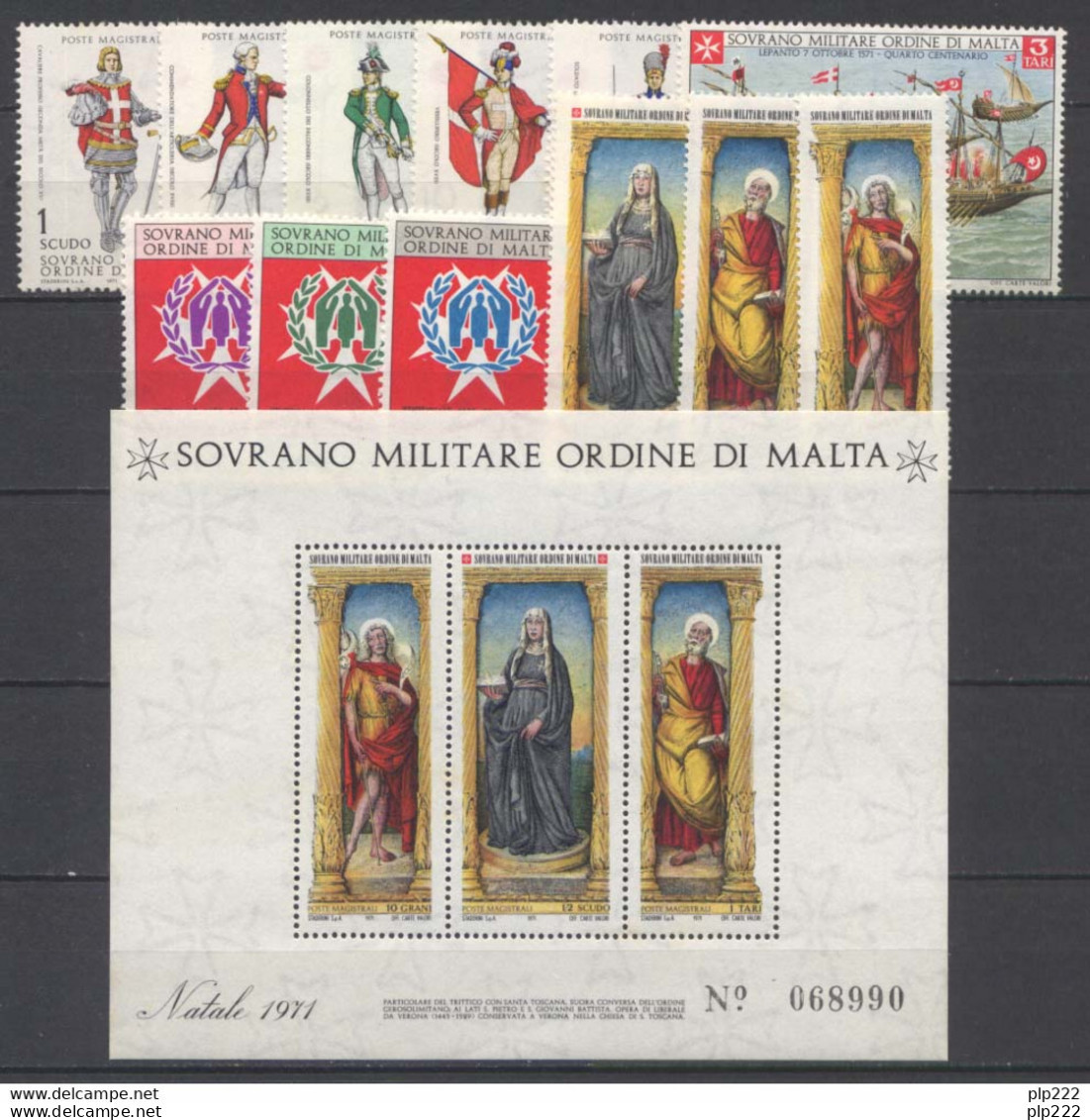 SMOM 1966/85 Collezione Completa / Complete Collection MNH/** VF OFFERTA SPECIALE - SPECIAL OFFER - Malta (Orde Van)