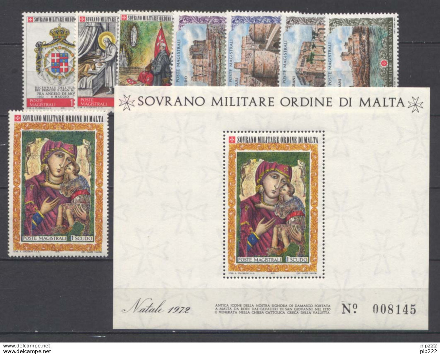 SMOM 1966/85 Collezione Completa / Complete Collection MNH/** VF OFFERTA SPECIALE - SPECIAL OFFER - Malta (Orde Van)