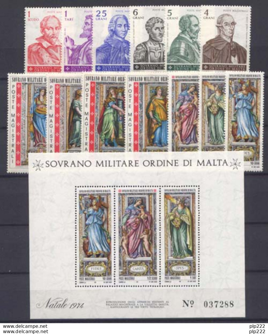 SMOM 1966/85 Collezione Completa / Complete collection MNH/** VF OFFERTA SPECIALE - SPECIAL OFFER