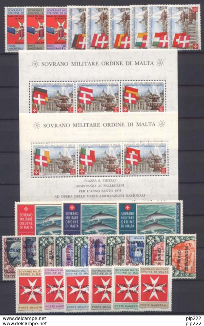 SMOM 1966/85 Collezione Completa / Complete collection MNH/** VF OFFERTA SPECIALE - SPECIAL OFFER