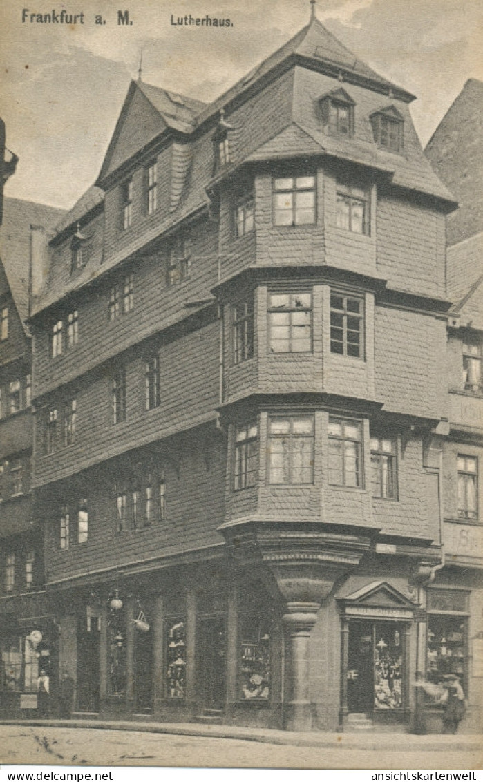 Frankfurt Am Main Lutherhaus Gl1908 #104.873 - Sonstige & Ohne Zuordnung