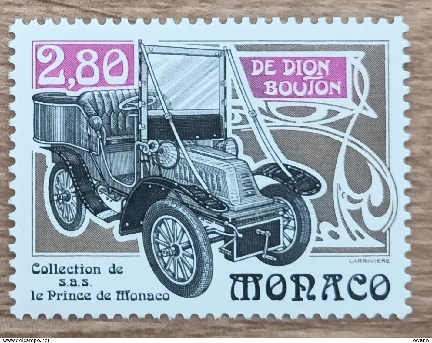 Monaco - YT N°1942 - Collection De Voitures Anciennes De S.A.S. Rainier III - 1994 - Neuf - Neufs