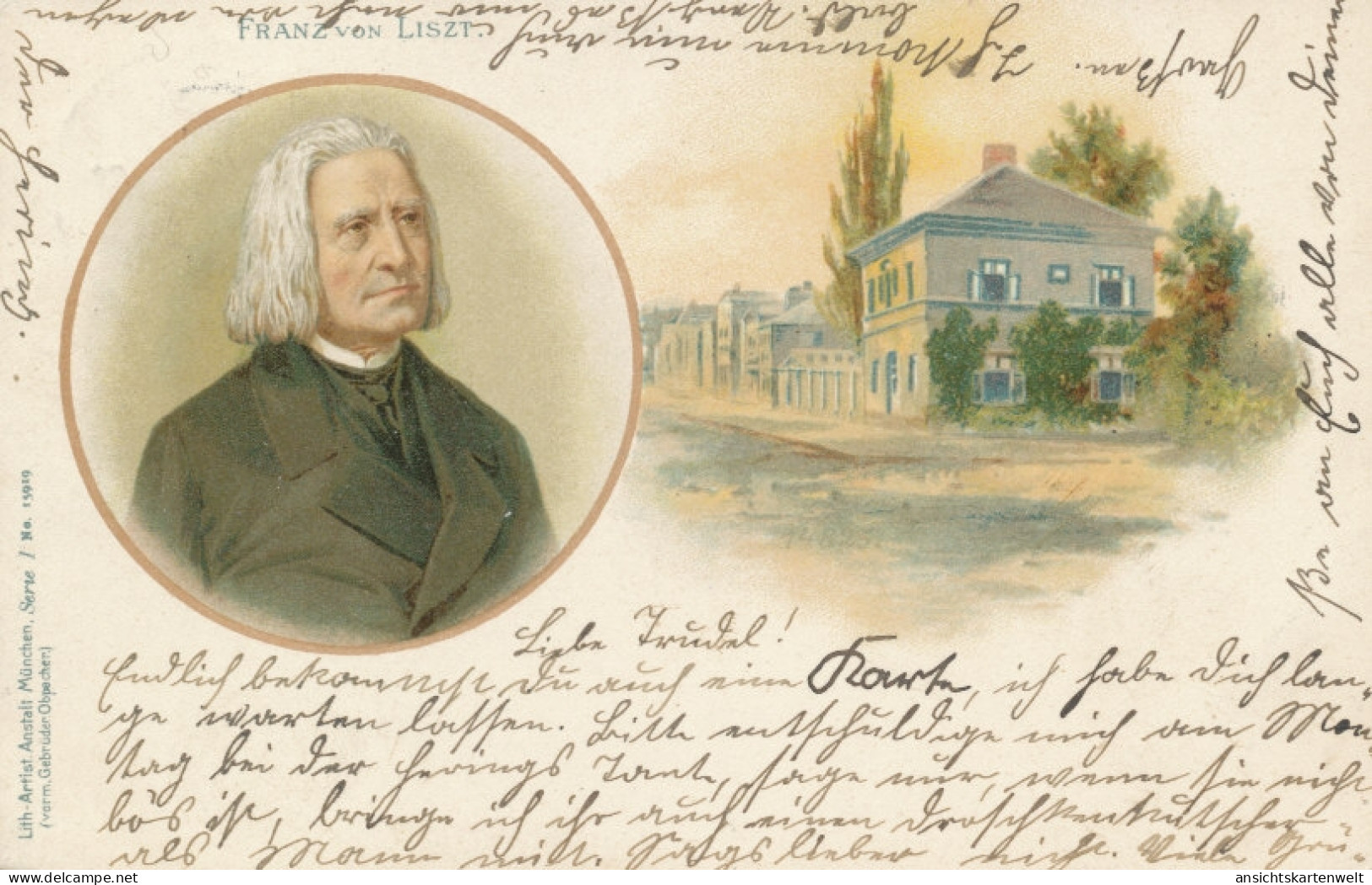 Franz Von Liszt Gl1901 #104.787 - Altri & Non Classificati