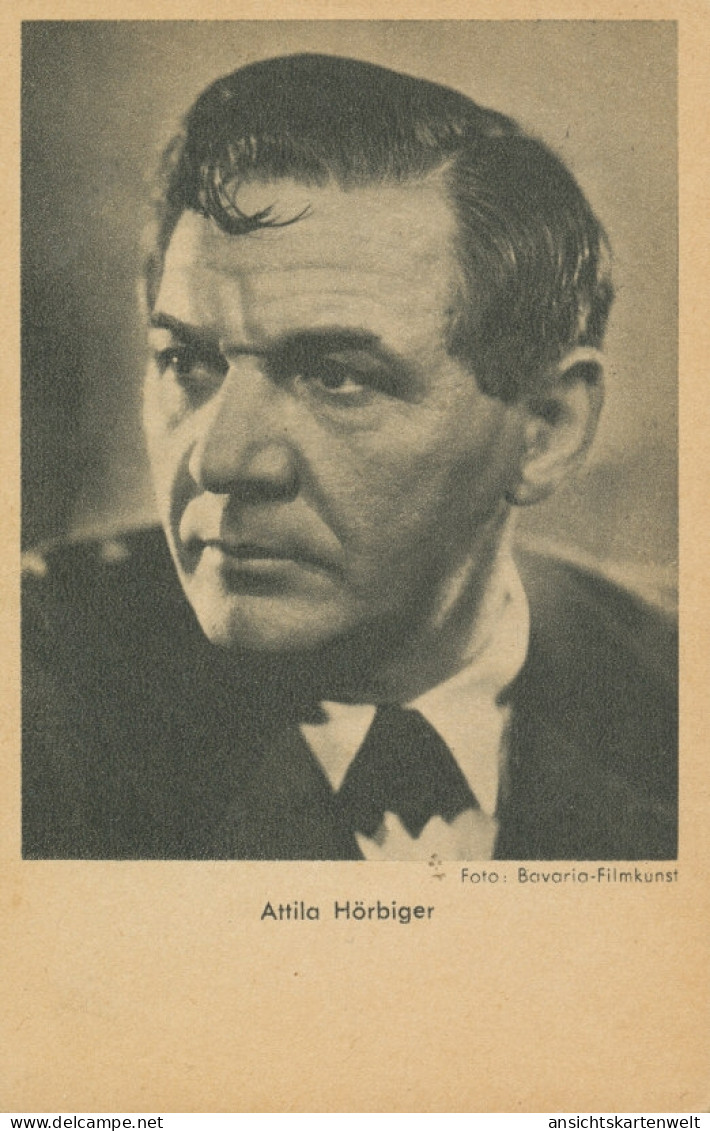 Porträt Attila Hörbiger Ngl #105.834 - Artisti
