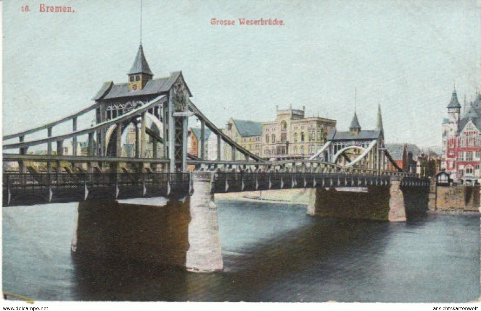 Bremen Grosse Weserbrücke Ngl #22.333 - Autres & Non Classés