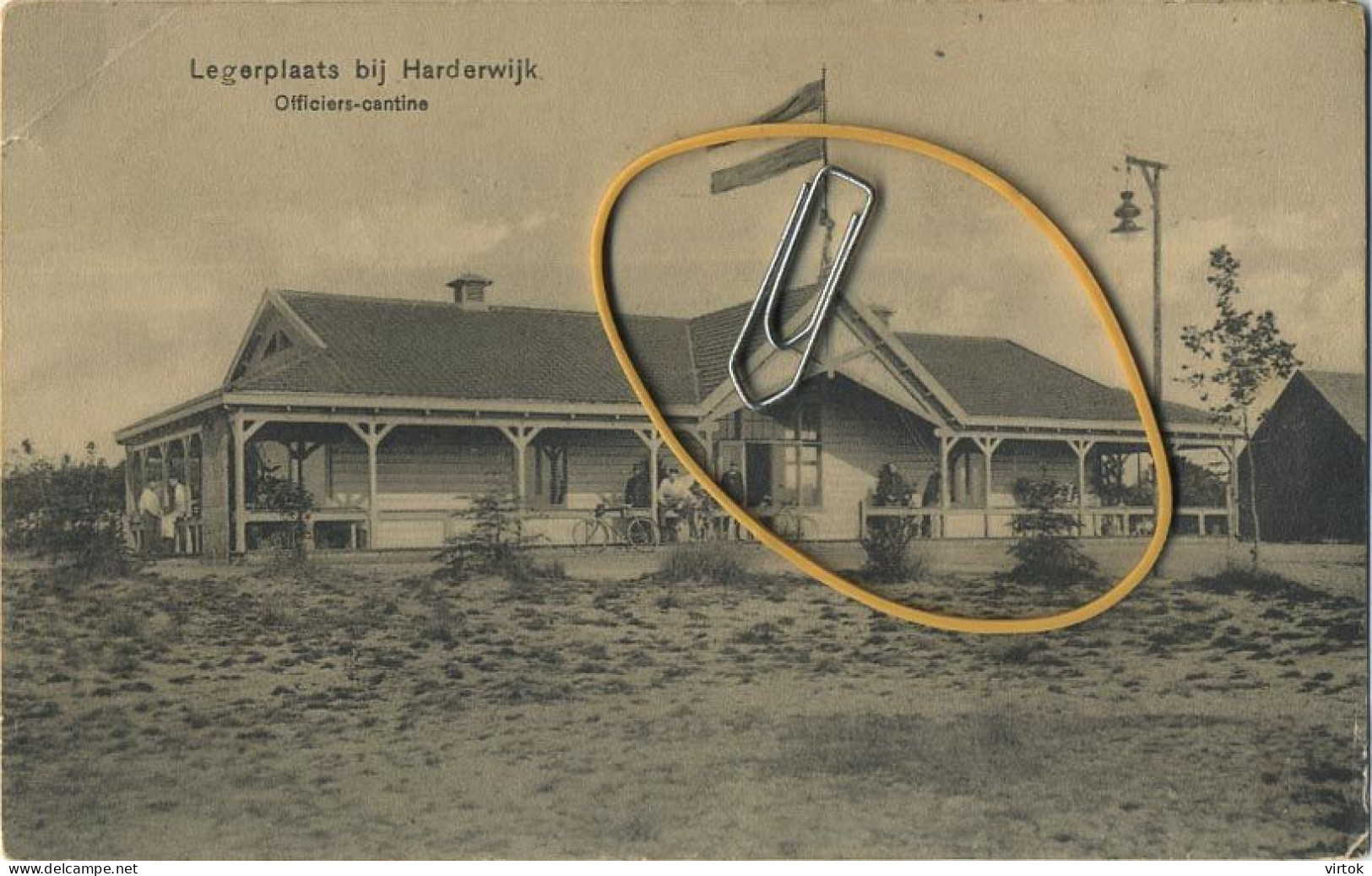 Kamp ZEIST  HARDEWIJK : Interneeringsdepot : Legerplaats :  Officiers-cantine  (  See Scans ) - Harderwijk