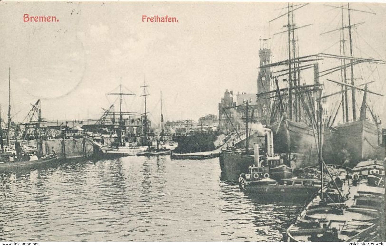 Bremen Freihafen Gl1907 #116.363 - Other & Unclassified
