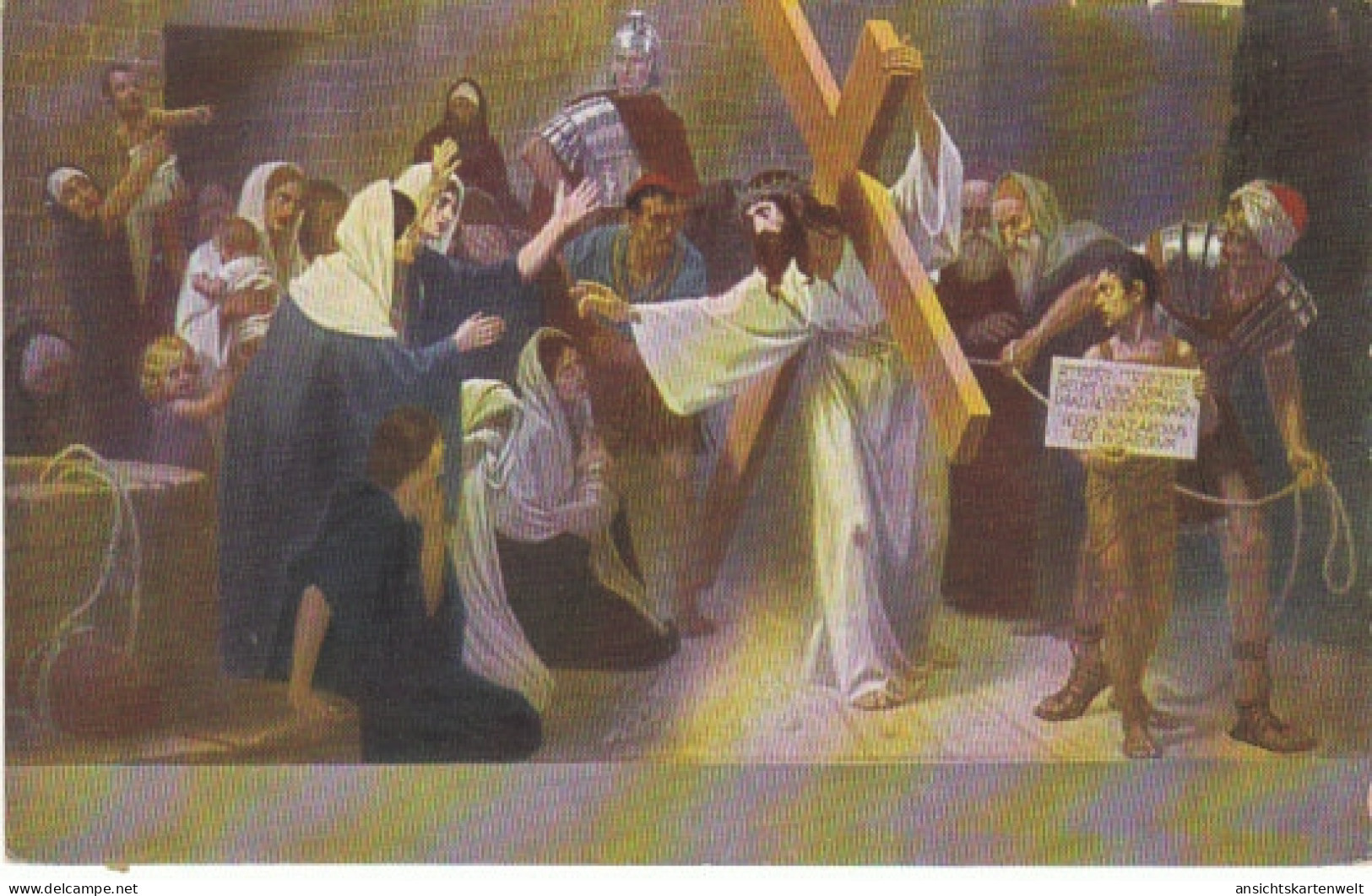 G.FUGEL Via Crucis Stat.VIII Ngl #23.136 - Peintures & Tableaux