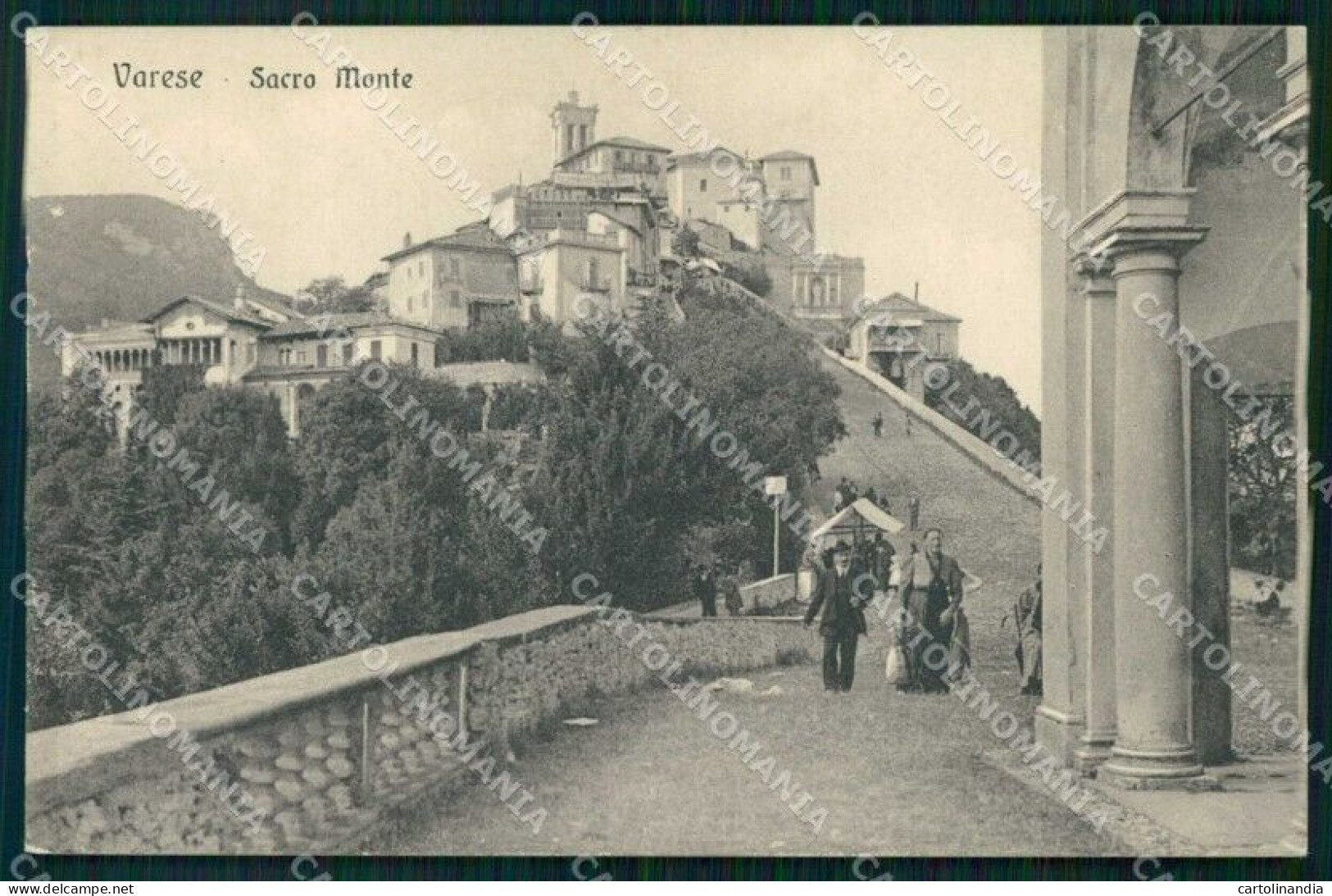 Varese Città Sacro Monte Cartolina RT1839 - Varese