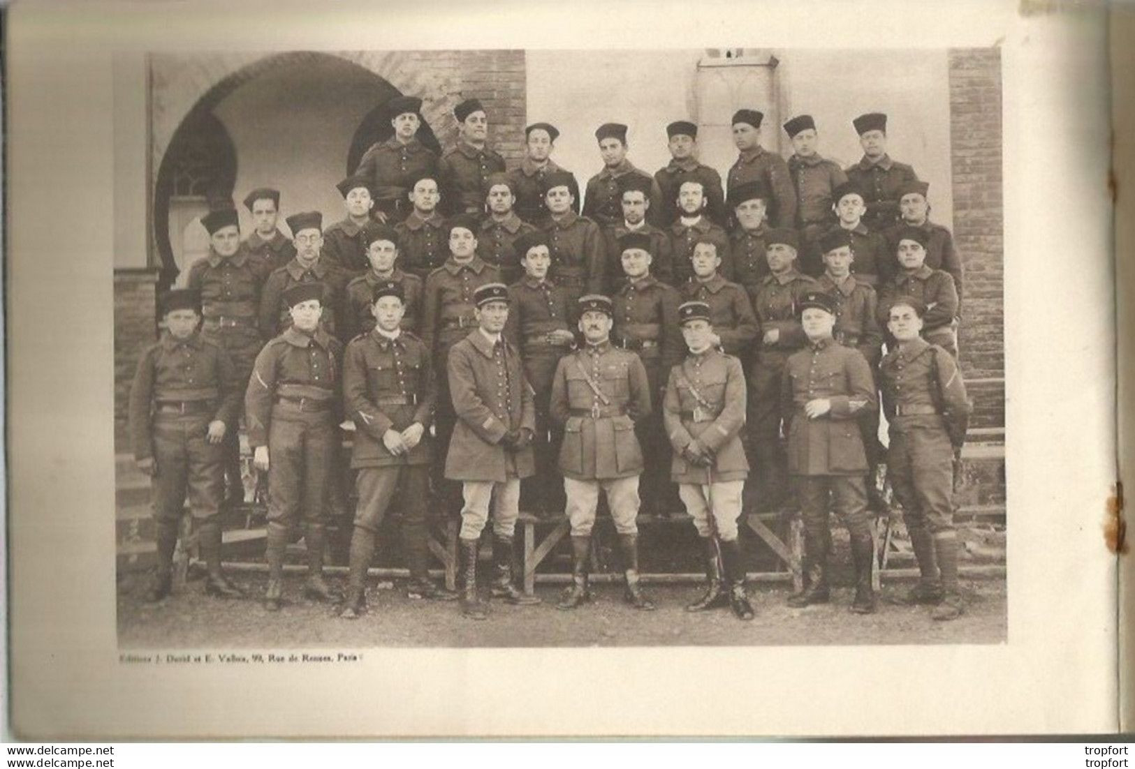 Livret PHOTOS 2 -ème REGIMENT DE ZOUAVES 1930 MAROC OUDJDA Militaria MILITAIRE Généalogie - War 1939-45