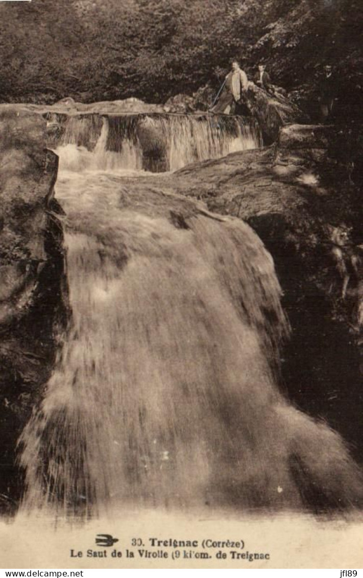 19 - Corrèze - Treignac - Le Saut De La Virolle Près De Treignac - 6654 - Treignac