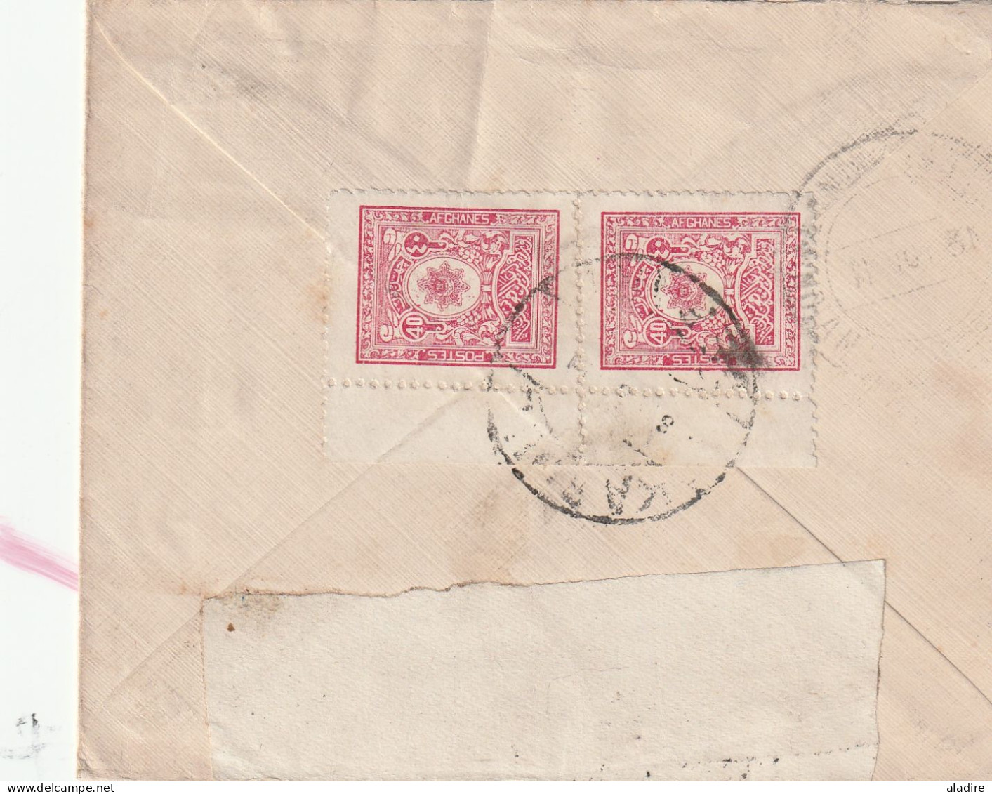 AFGHANISTAN Postal History - A Collection Of 2 Card & Cover - 4 Scans - Afghanistan