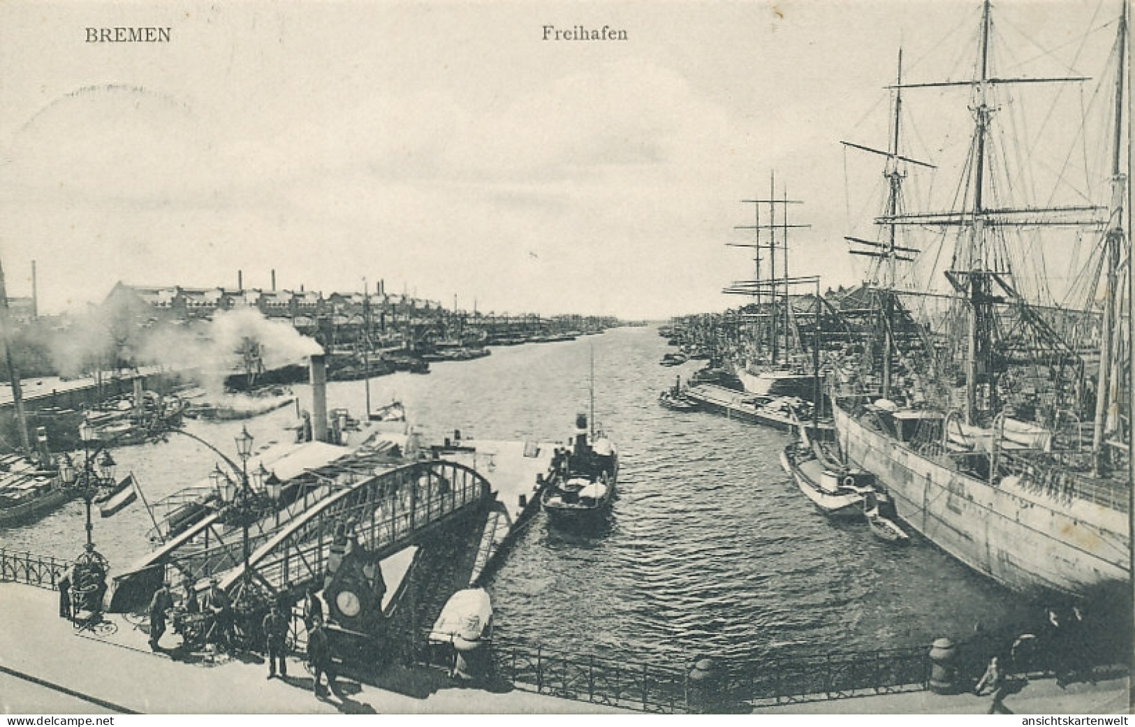 Bremen Freihafen Gl1909 #116.348 - Autres & Non Classés