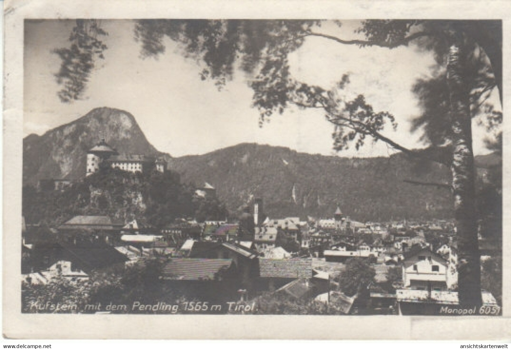 Kufstein Mit Dem Pendling Gl~1930? #B5364 - Autres & Non Classés