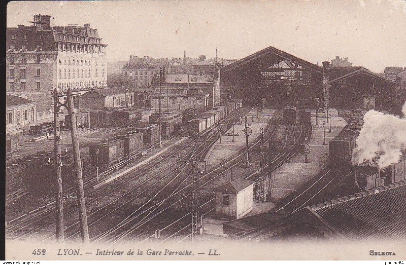 La Gare De Perrache  : Vue Intérieure - Lyon 2