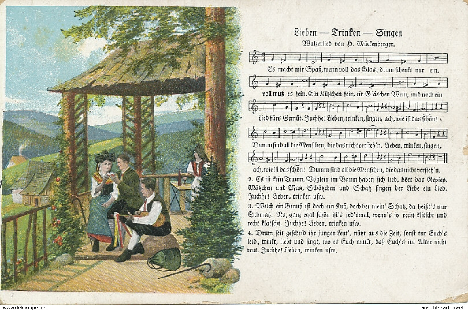 Lieben - Trinken - Singen Ngl #110.625 - Musique Et Musiciens