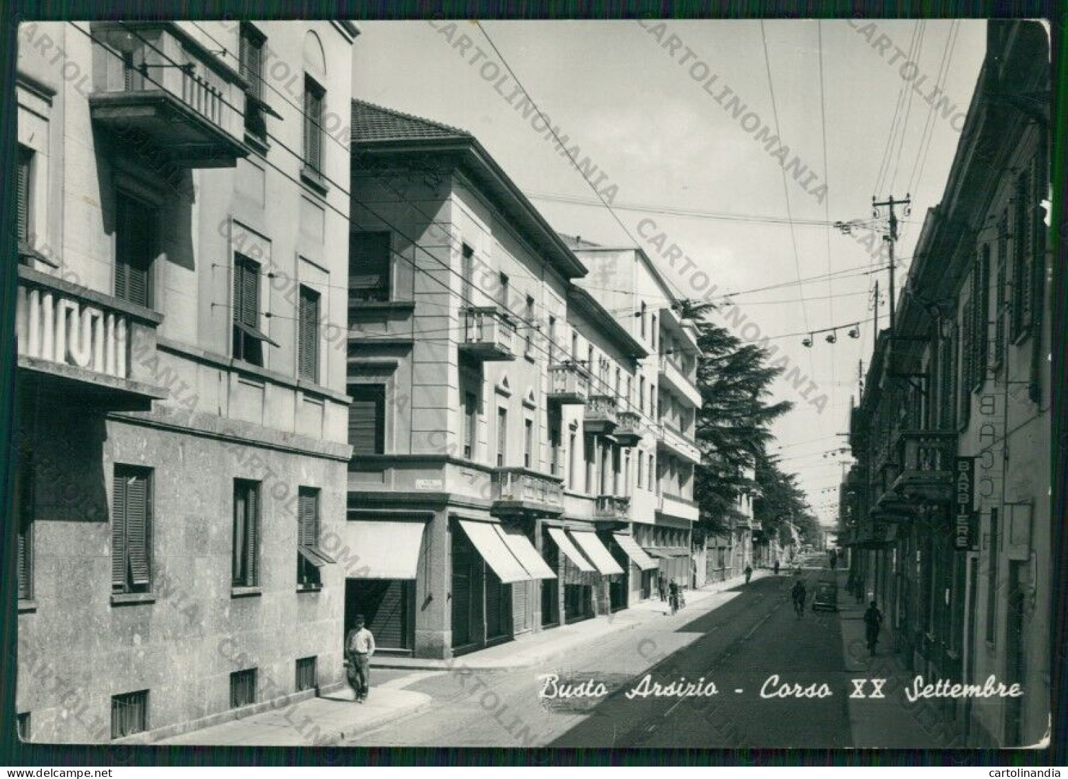 Varese Busto Arsizio PIEGHINE Foto FG Cartolina ZK1763 - Varese