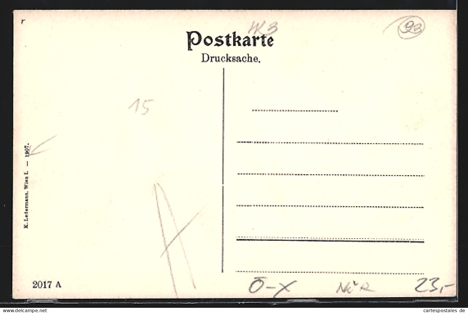 AK Wien, Passanten In Der Reissnerstrasse  - Autres & Non Classés