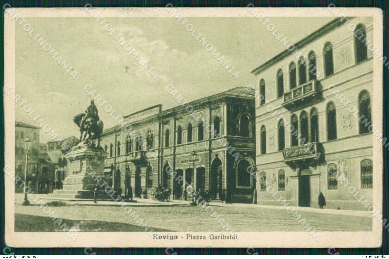 Rovigo Città PIEGHINE Cartolina ZKM8820 - Rovigo