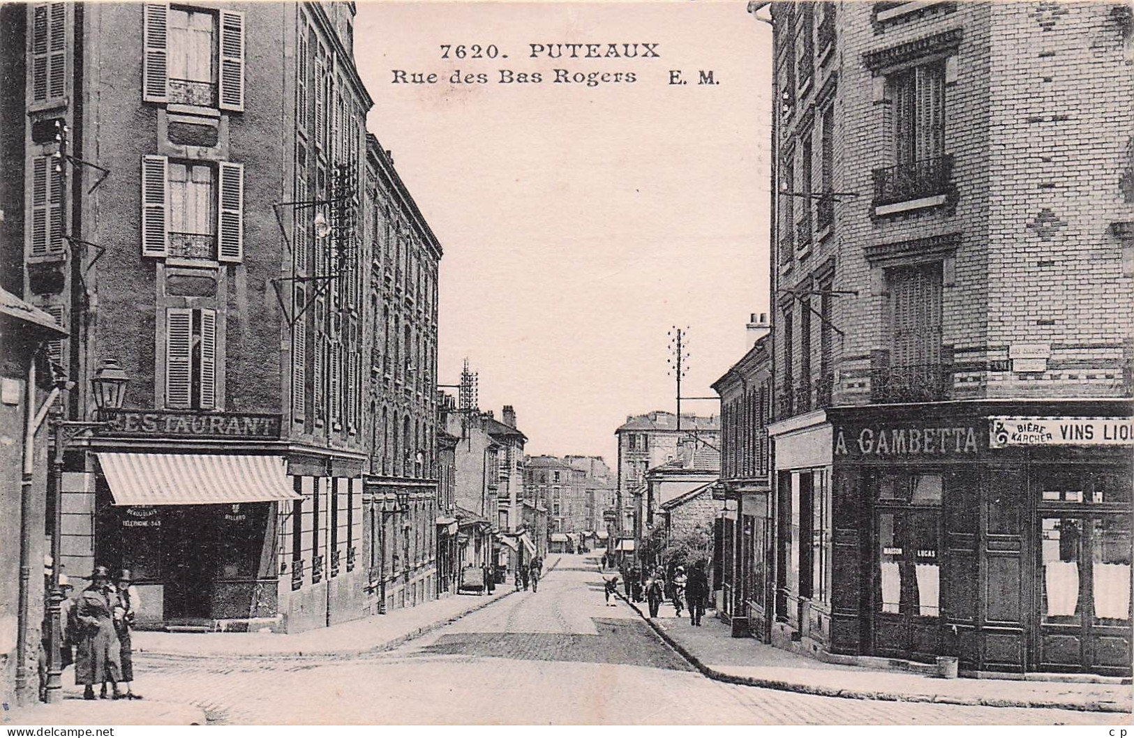 Puteaux - Rue Des Bas Rogers   - CPA °J - Puteaux