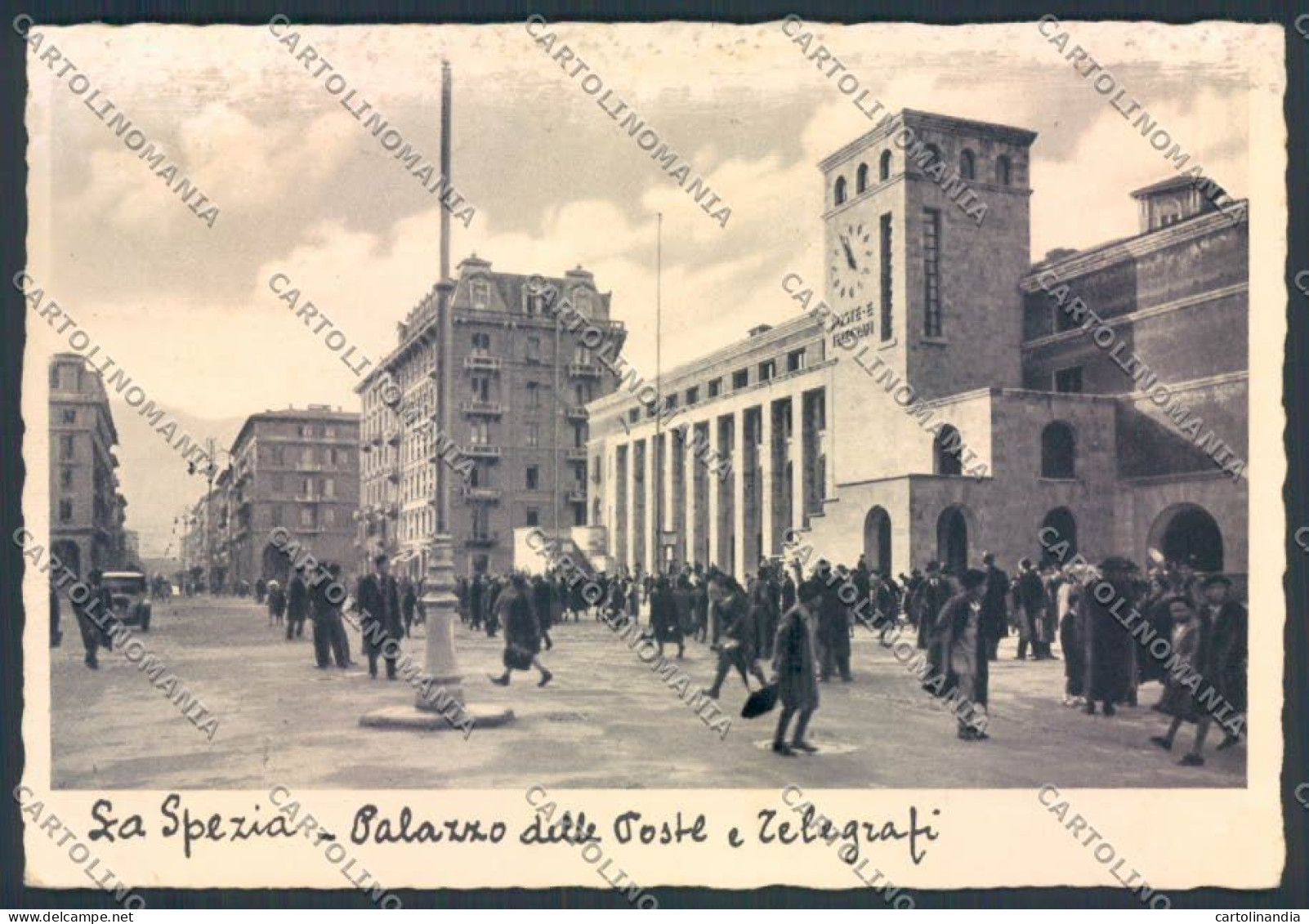 La Spezia Città Poste ABRASA FG Cartolina ZF3261 - La Spezia