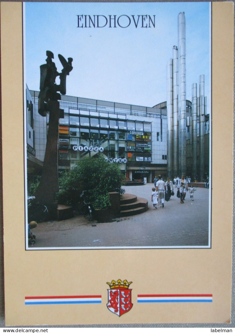 HOLLAND NETHERLAND EINDHOVEN CITY PIAZZA CENTER POSTCARD CARTOLINA ANSICHTSKARTE CARTE POSTALE POSTKARTE CARD - Eindhoven