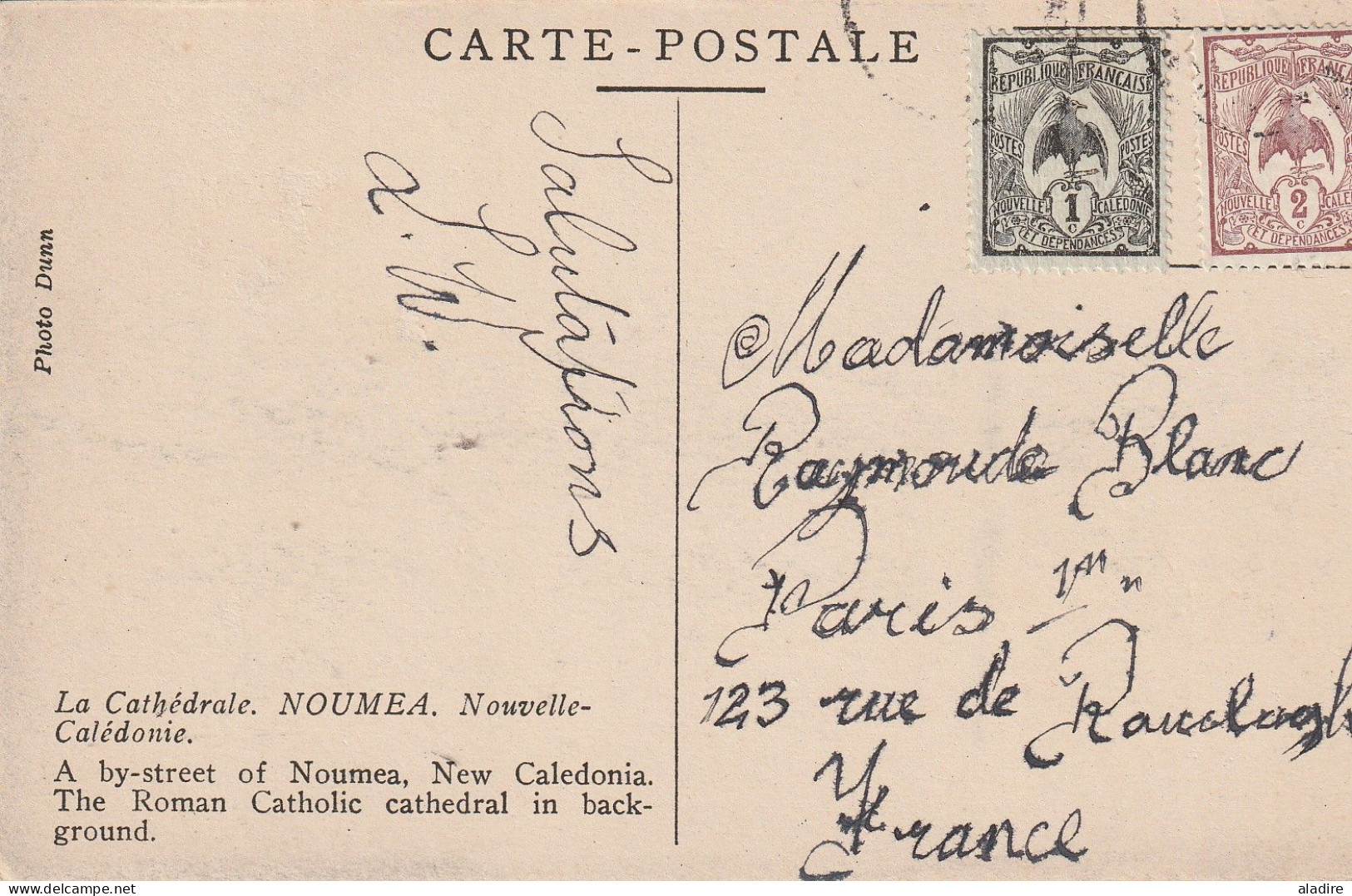 Nouvelle Calédonie - 1900 - 1977 - Collection De 13 Cartes Et Enveloppes - 26 Scans - Lots & Serien