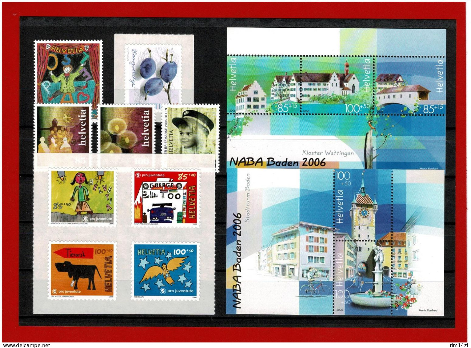 SUISSE - 1920/1968 - TIMBRES NEUFS**- ANNEE COMPLETE 2007 -  COTE Y&T 2021 : 145.25 € - Nuevos