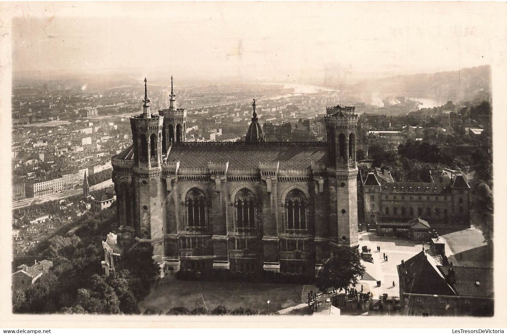 FRANCE - Lyon - Basilique De Fourvière - Carte Postale Ancienne - Otros & Sin Clasificación